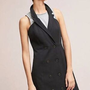 Anthropologie Maeve Lined Layered Dress 0 NWT